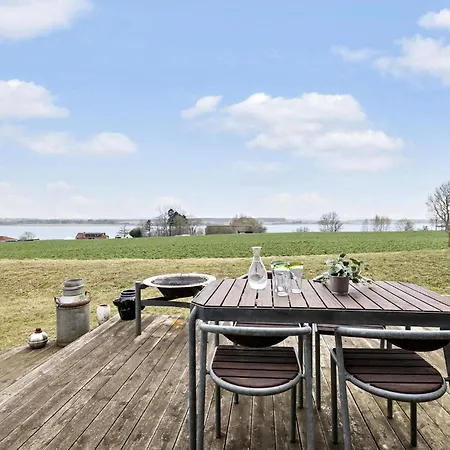 Beautiful In With House Sea View Skibby